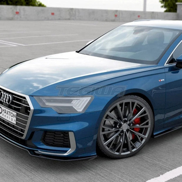 Maxton Design Front Splitter V1 Audi S6 A6 S-line C8 2019-
