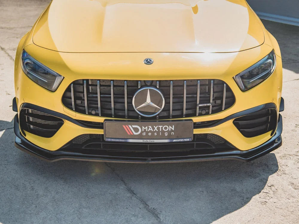 Maxton Design Front Splitter V1 Mercedes-amg A45 S W177 2019-