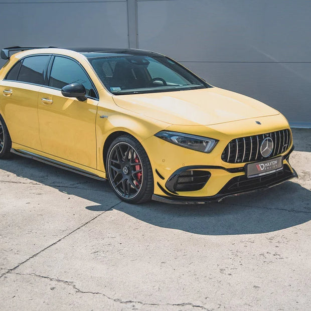 Maxton Design Front Splitter V1 Mercedes-amg A45 S W177 2019-