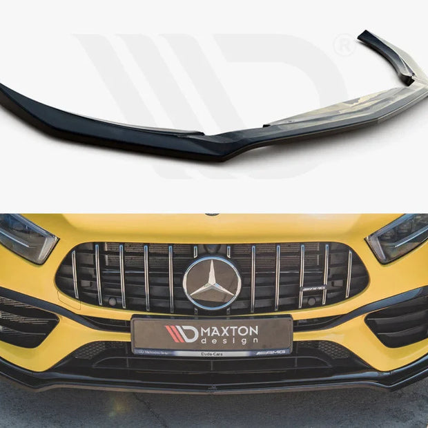 Maxton Design Front Splitter V1 Mercedes-amg A45 S W177 2019-