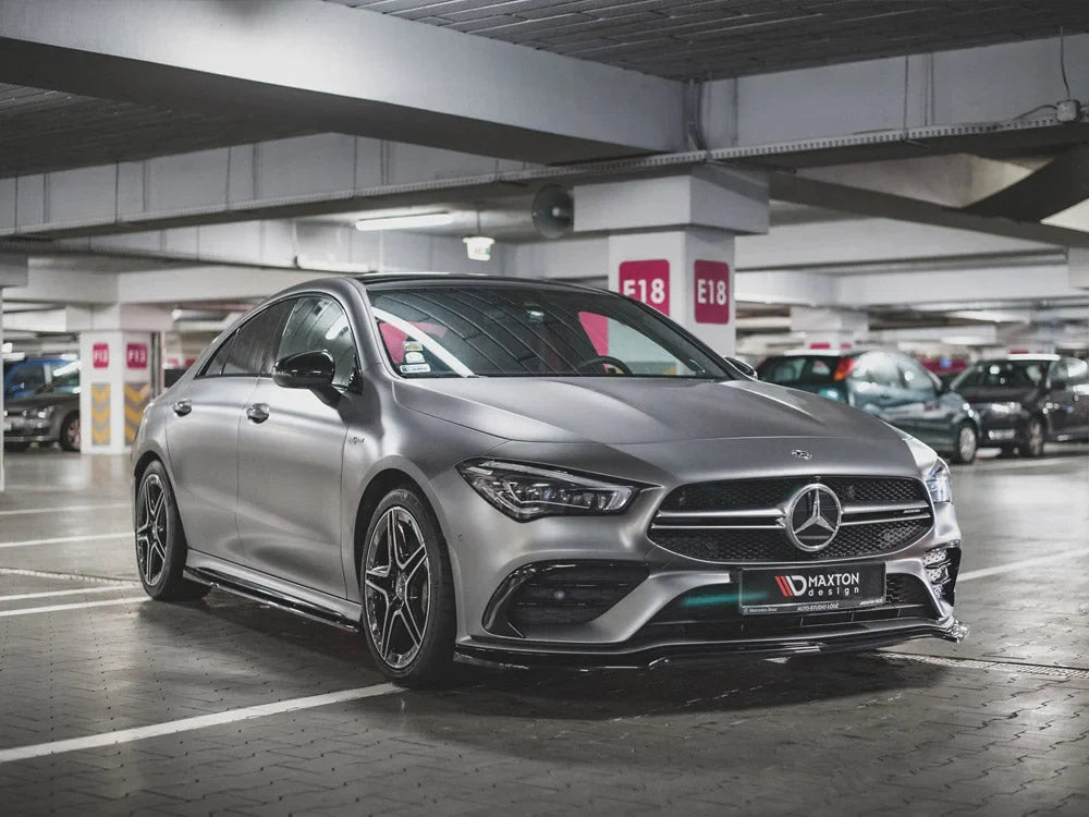 Maxton Design Front Splitter V1 Mercedes-amg CLA 35 AERO C118 2019-