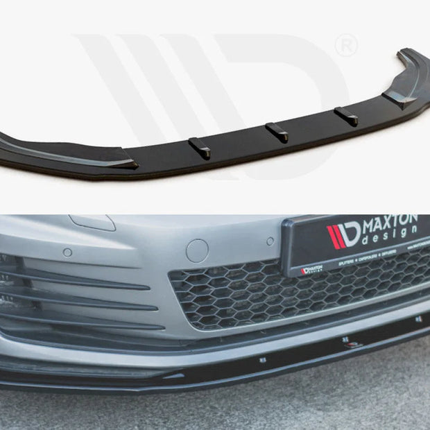 Maxton Design Front Splitter V1 Volkswagen Golf MK7 GTI 13-16