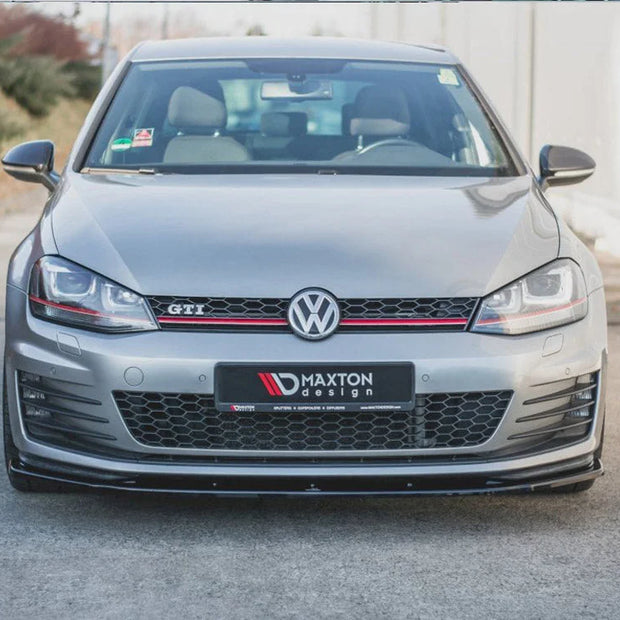 Maxton Design Front Splitter V1 Volkswagen Golf MK7 GTI 13-16