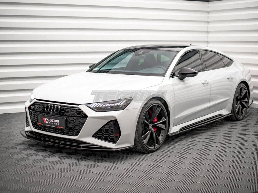 Maxton Design Front Splitter V2 Audi RS6 C8 RS7 C8 2019-