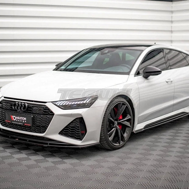 Maxton Design Front Splitter V2 Audi RS6 C8 RS7 C8 2019-