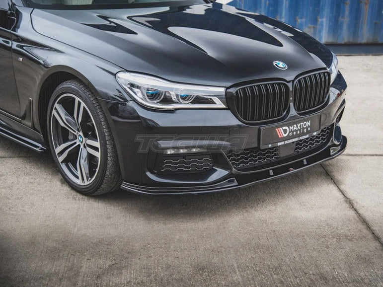 Maxton Design Front Splitter V2 BMW 7-Series M-pack G11 15-18