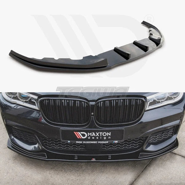 Maxton Design Front Splitter V2 BMW 7-Series M-pack G11 15-18