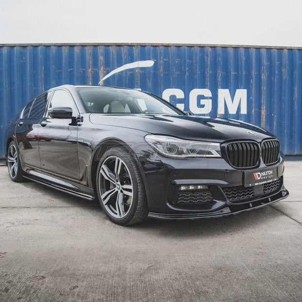 Maxton Design Front Splitter V2 BMW 7-Series M-pack G11 15-18