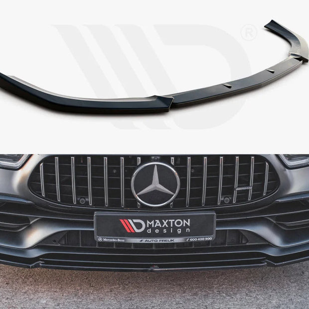 Maxton Design Front Splitter V2 Mercedes AMG GT 53 4-door Coupe 2018-