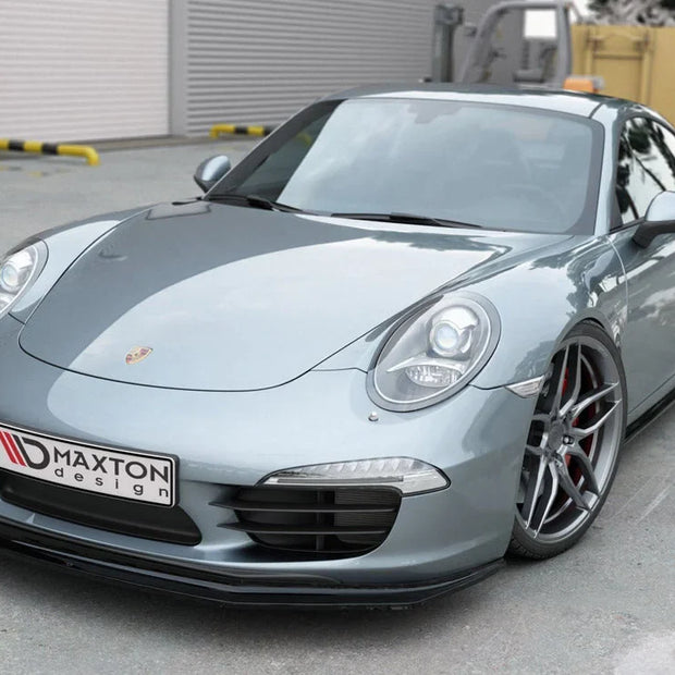 Maxton Design Front Splitter V2 Porsche 911 Carrera 991 11-16