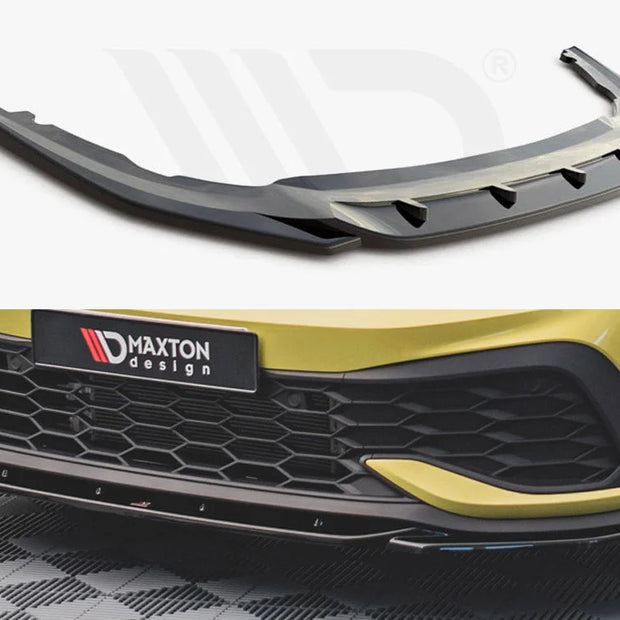 Maxton Design Front Splitter V2 Volkswagen Golf 8 GTI Clubsport 20-