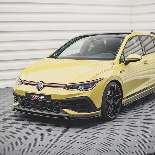 Maxton Design Front Splitter V2 Volkswagen Golf 8 GTI Clubsport 20-