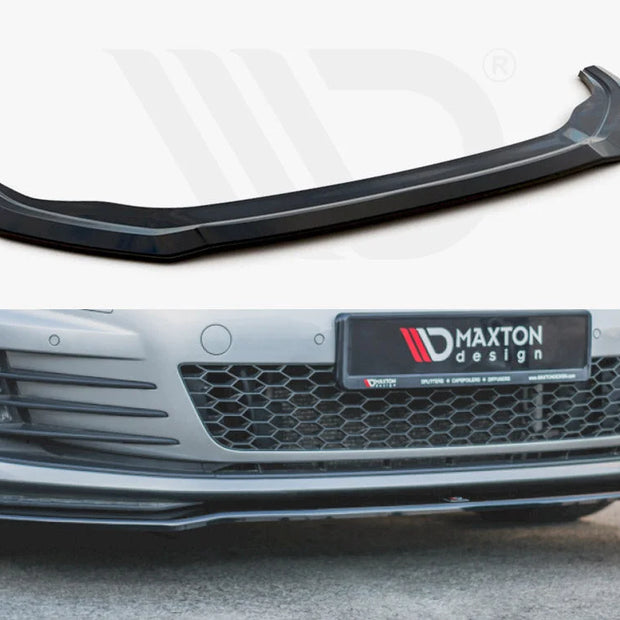 Maxton Design Front Splitter V2 Volkswagen Golf MK7 GTI 13-16