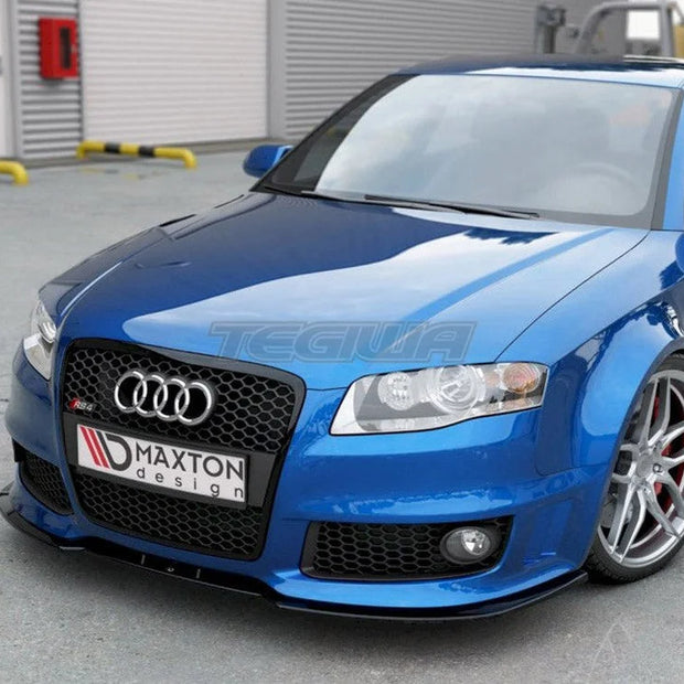 Maxton Design Front Splitter V2AUDI RS4 B7 06-08