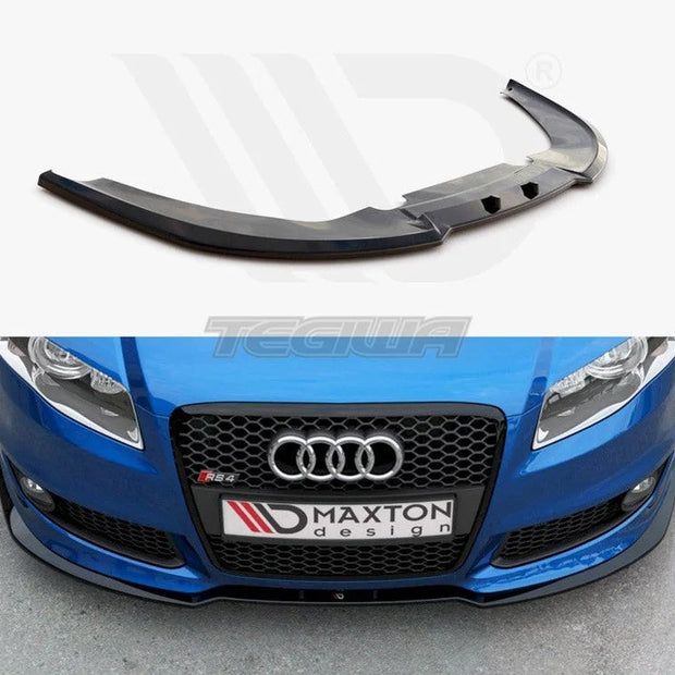 Maxton Design Front Splitter V2AUDI RS4 B7 06-08