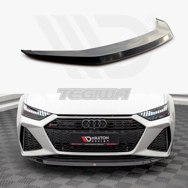 Maxton Design Front Splitter V3 Audi RS6 C8 RS7 C8 2019-