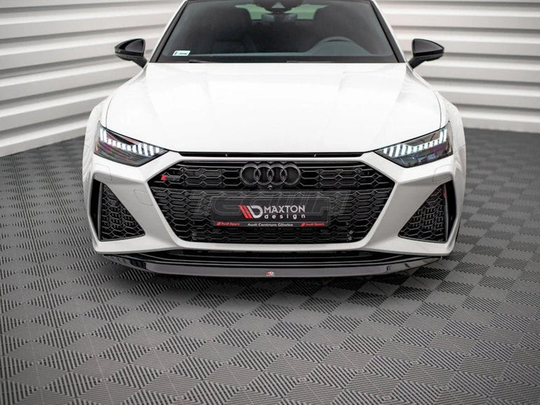 Maxton Design Front Splitter V3 Audi RS6 C8 RS7 C8 2019-