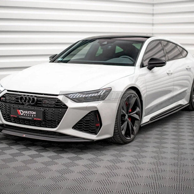 Maxton Design Front Splitter V3 Audi RS6 C8 RS7 C8 2019-