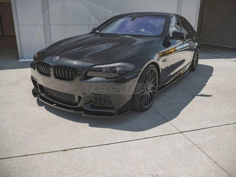 Maxton Design Front Splitter V3 BMW 5-Series F10 F11 M-pack 08-17