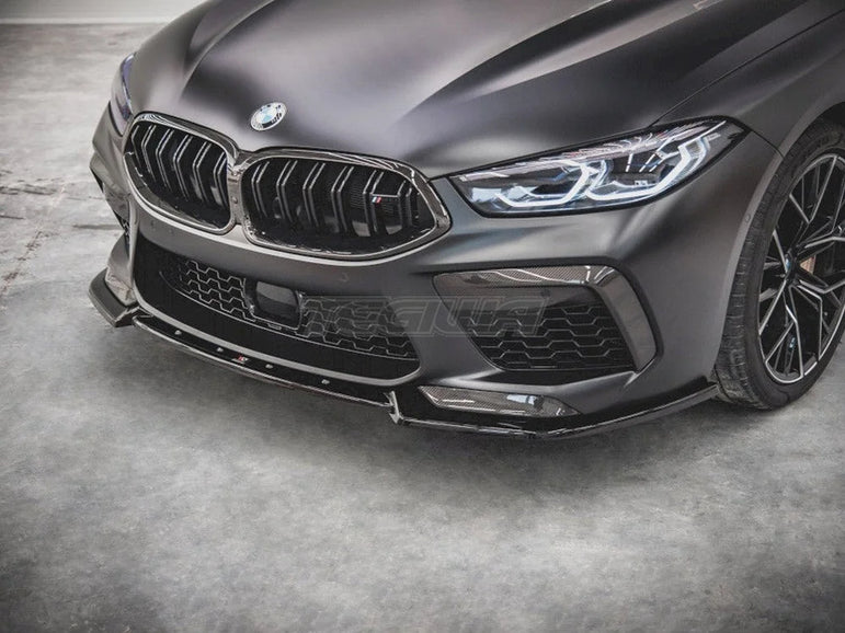 Maxton Design Front Splitter V3 BMW M8 GRAN Coupe F93 2019-