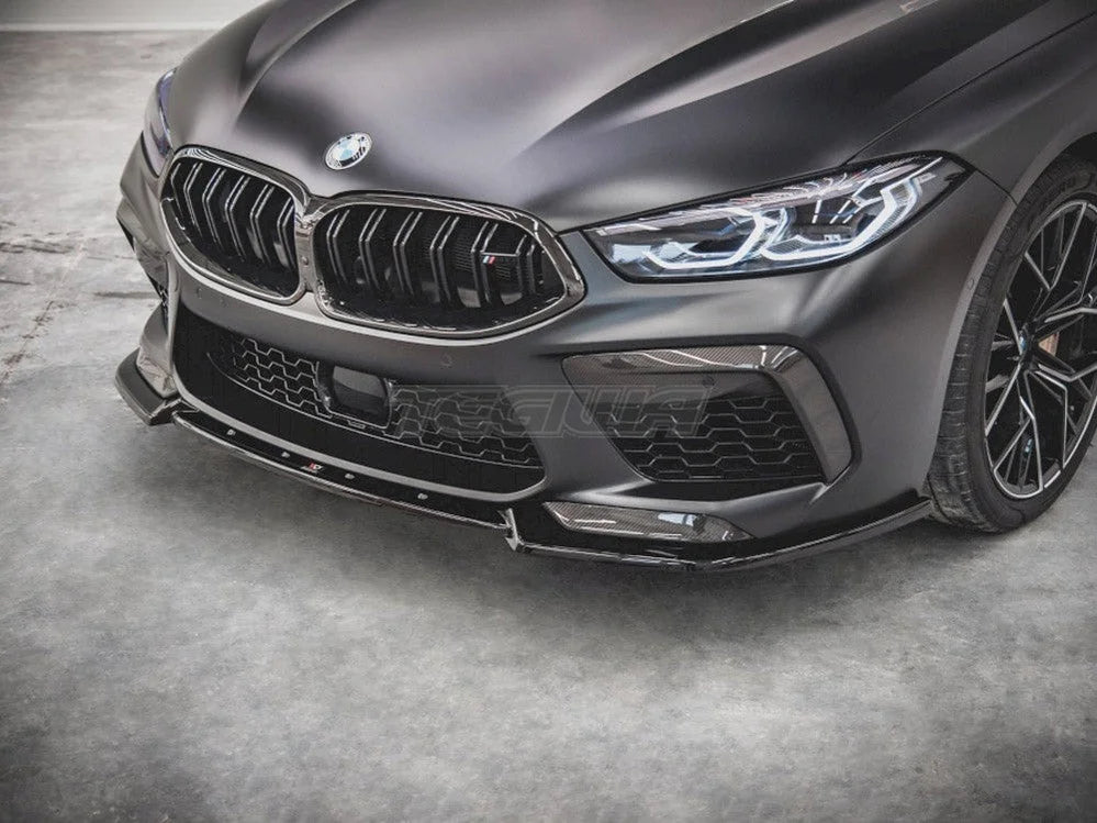 Maxton Design Front Splitter V3 BMW M8 GRAN Coupe F93 2019-