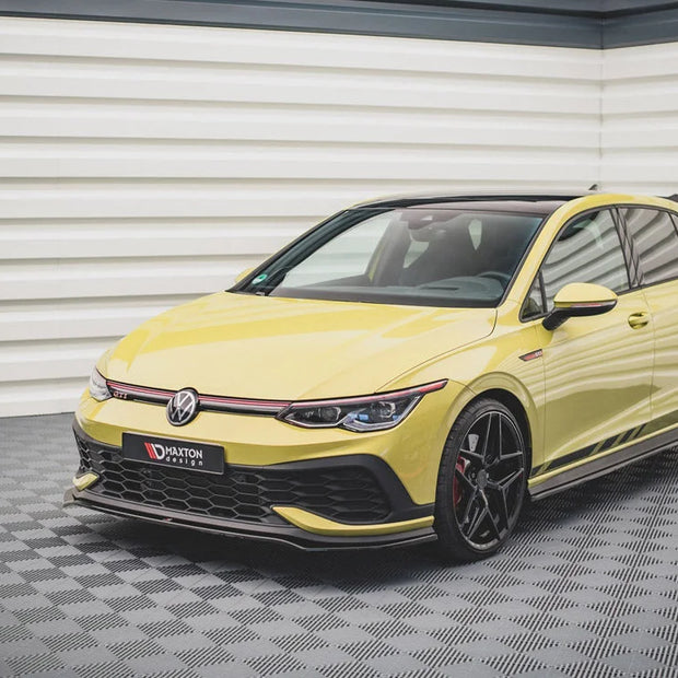 Maxton Design Front Splitter V3 Volkswagen Golf 8 GTI Clubsport 20-