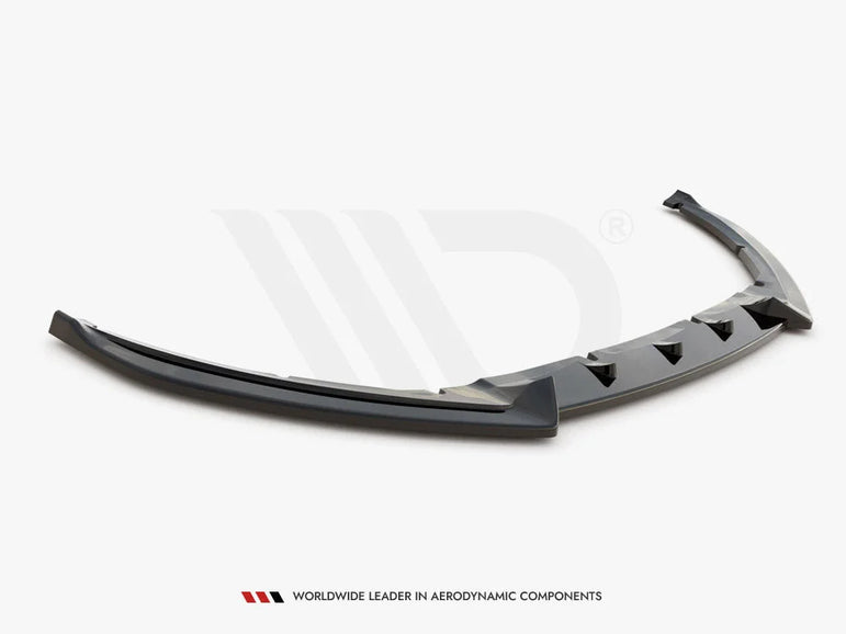 Maxton Design Front Splitter V4 Ford Focus ST MK3 Facelift 16-18