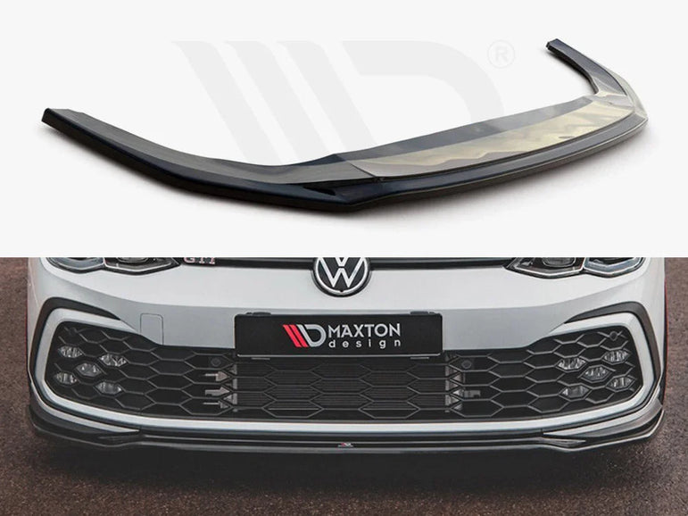 Maxton Design Front Splitter V4 Volkswagen Golf 8 GTI R-line 20-