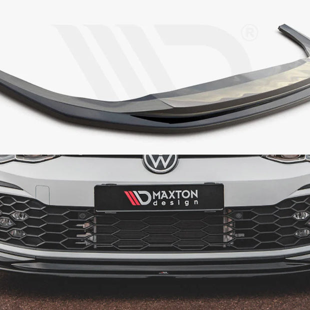 Maxton Design Front Splitter V5 Volkswagen Golf 8 GTI R-line 20-