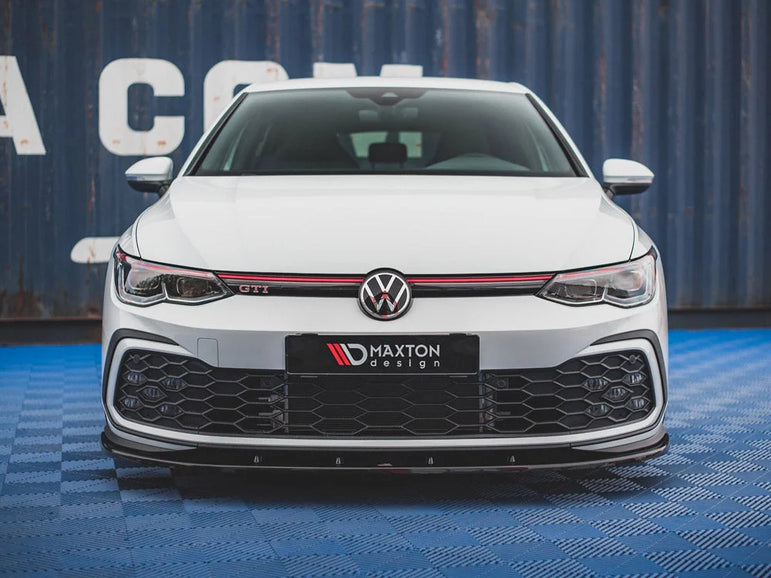Maxton Design Front Splitter Volkswagen Golf MK8 GTI R-line 20-