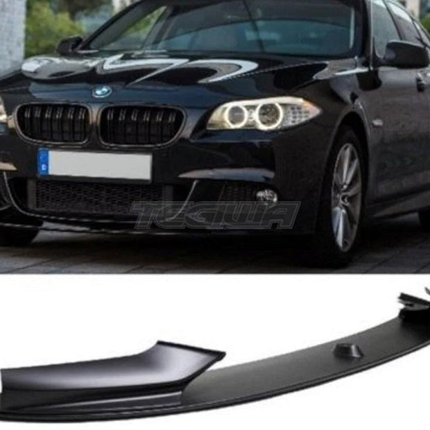 Maxton Design Frontspoiler Sport-performance Black MATT BMW 5-Series Series F10 F11 With M-package 09-17