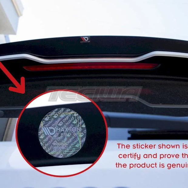 Maxton Design Lower Spoiler CAP Audi RSQ8 MK1