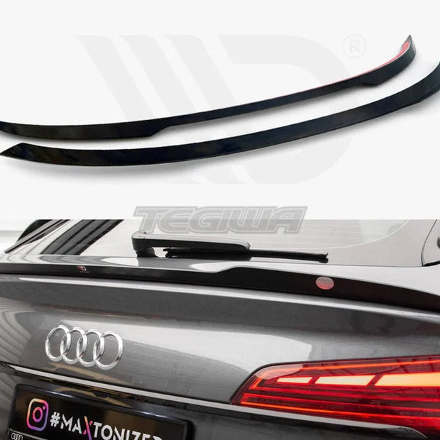Maxton Design Lower Spoiler CAP Audi SQ5 Sportback Mk2 Facelift