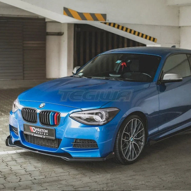 Maxton Design Racing Durability Front Splitter +flaps BMW 1-Series M135i F20 11-15