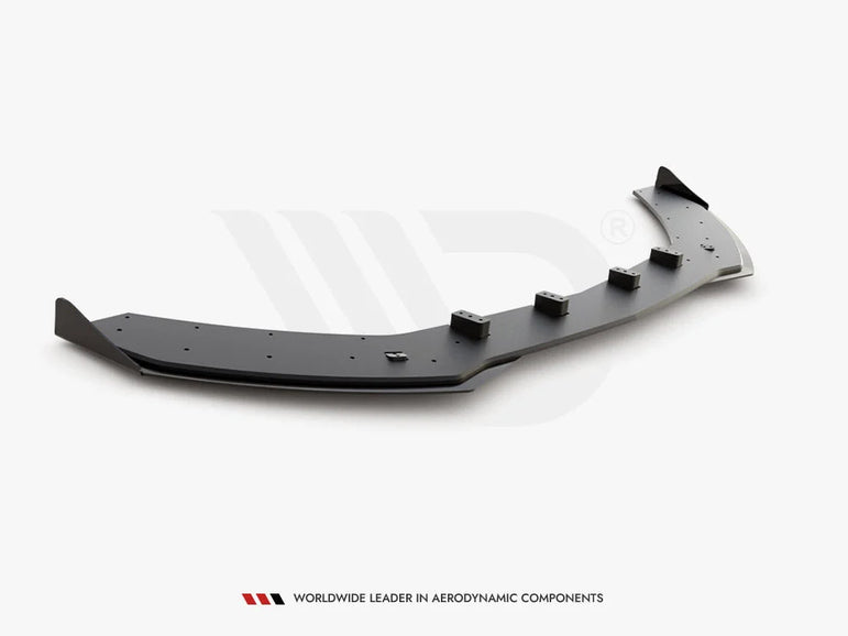 Maxton Design Racing Durability Front Splitter +flaps Mercedes-amg C43 Coupe C205 2016-