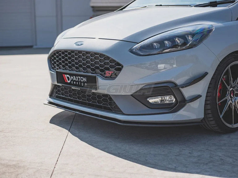 Maxton Design Racing Durability Front Splitter Ford Fiesta MK8 ST ST-Line 2017-