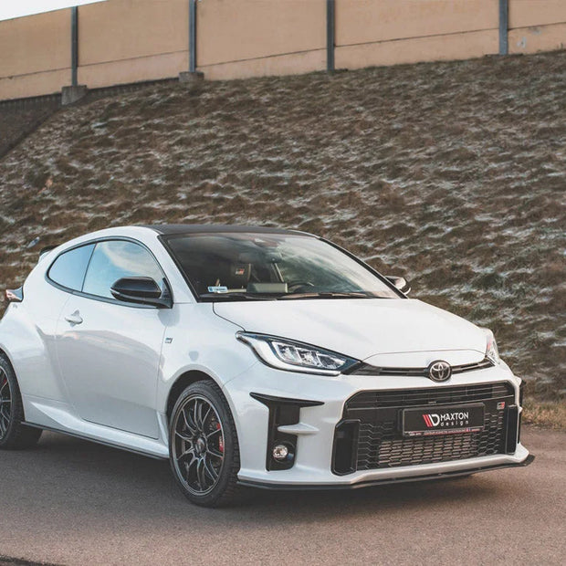 Maxton Design Racing Durability Front Splitter Toyota GR Yaris MK4 2020-