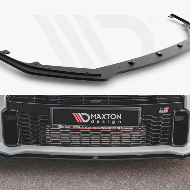 Maxton Design Racing Durability Front Splitter Toyota GR Yaris MK4 2020-
