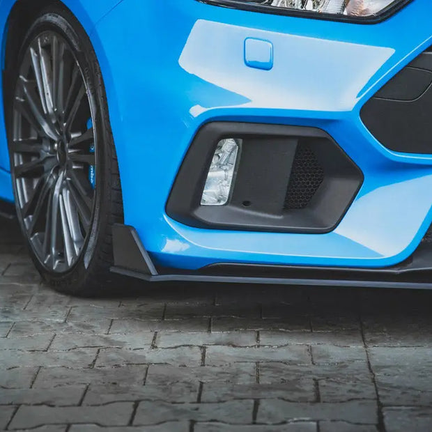 Maxton Design Racing Durability Front Splitter V2 Ford Focus RS MK3 01-18