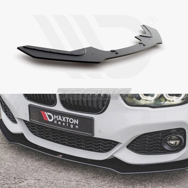 Maxton Design Racing Durability Front Splitter V3 BMW 1-Series F20 M-pack Facelift M140I 15-19