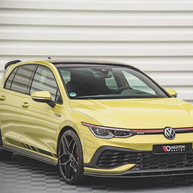 Maxton Design Racing Durability Front Splitter Volkswagen Golf 8 GTI Clubsport 20-