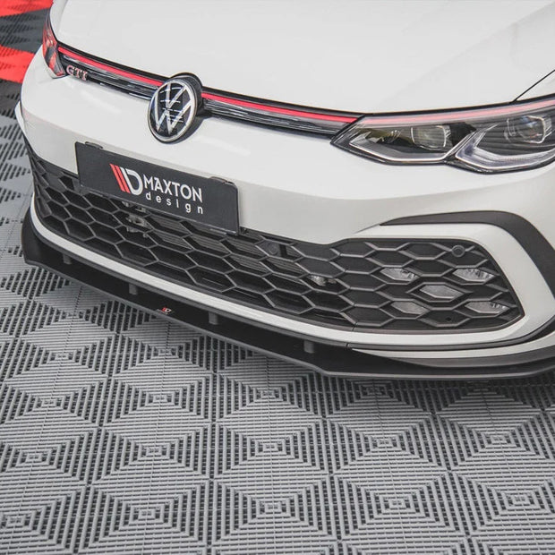 Maxton Design Racing Durability Front Splitter Volkswagen Golf 8 GTI R-line 20-