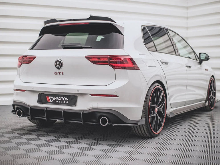 Maxton Design Racing Durability Rear Diffuser V1 Volkswagen Golf 8 GTI 20-