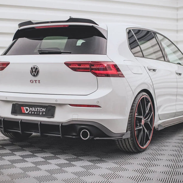 Maxton Design Racing Durability Rear Diffuser V1 Volkswagen Golf 8 GTI 20-