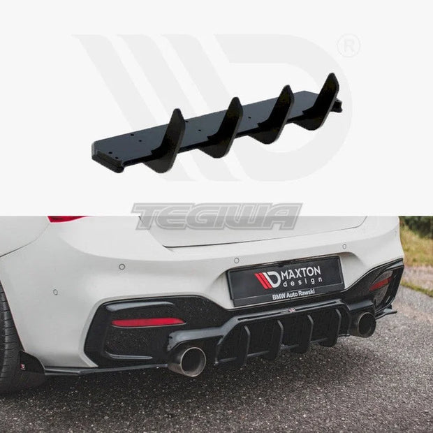 Maxton Design Racing Durability Rear Diffuser V4 BMW 1-Series M140i 15-19