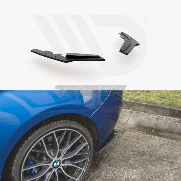 Maxton Design Racing Durability Rear Side Splitters BMW 1-Series M135i F20 11-15