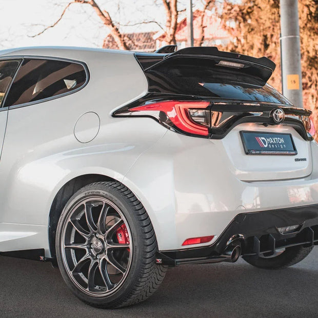 Maxton Design Racing Durability Rear Side Splitters +flaps Toyota GR Yaris MK4 2020-