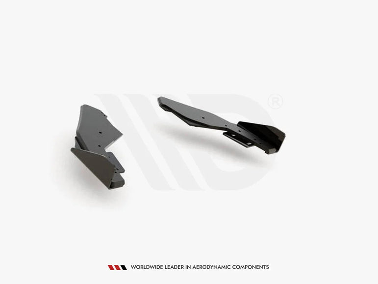 Maxton Design Racing Durability Rear Side Splitters +flaps Volkswagen Golf 8 GTI 20-