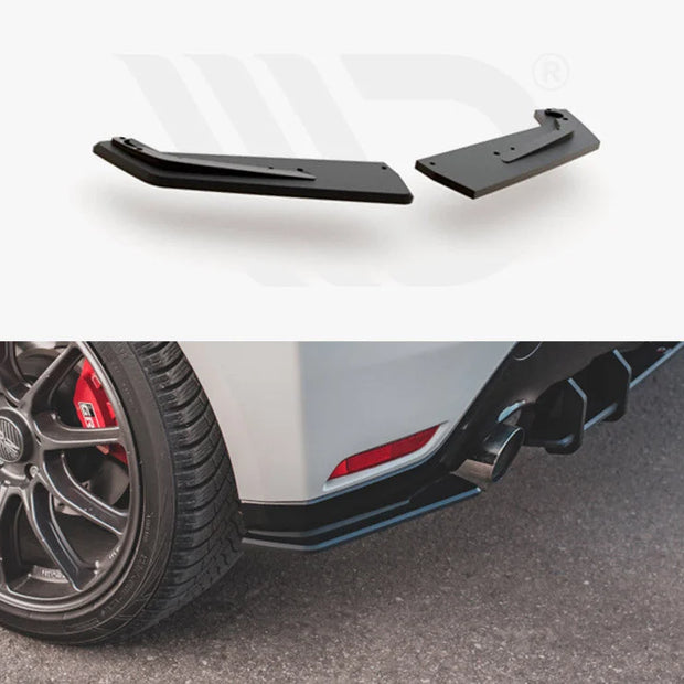 Maxton Design Racing Durability Rear Side Splitters Toyota GR Yaris MK4 2020-
