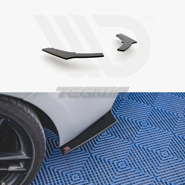 Maxton Design Racing Durability Rear Side Splitters V2 BMW 1-Series F20 M140I 15-19